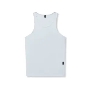 0986. Creora??Tech Ribbed Tank - Ice Blue Style - modern All Day Wear