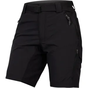 UPFProtection Low Maintenance Fabric Endura Hummvee Womens Baggy Cycling Shorts With Liner - Black