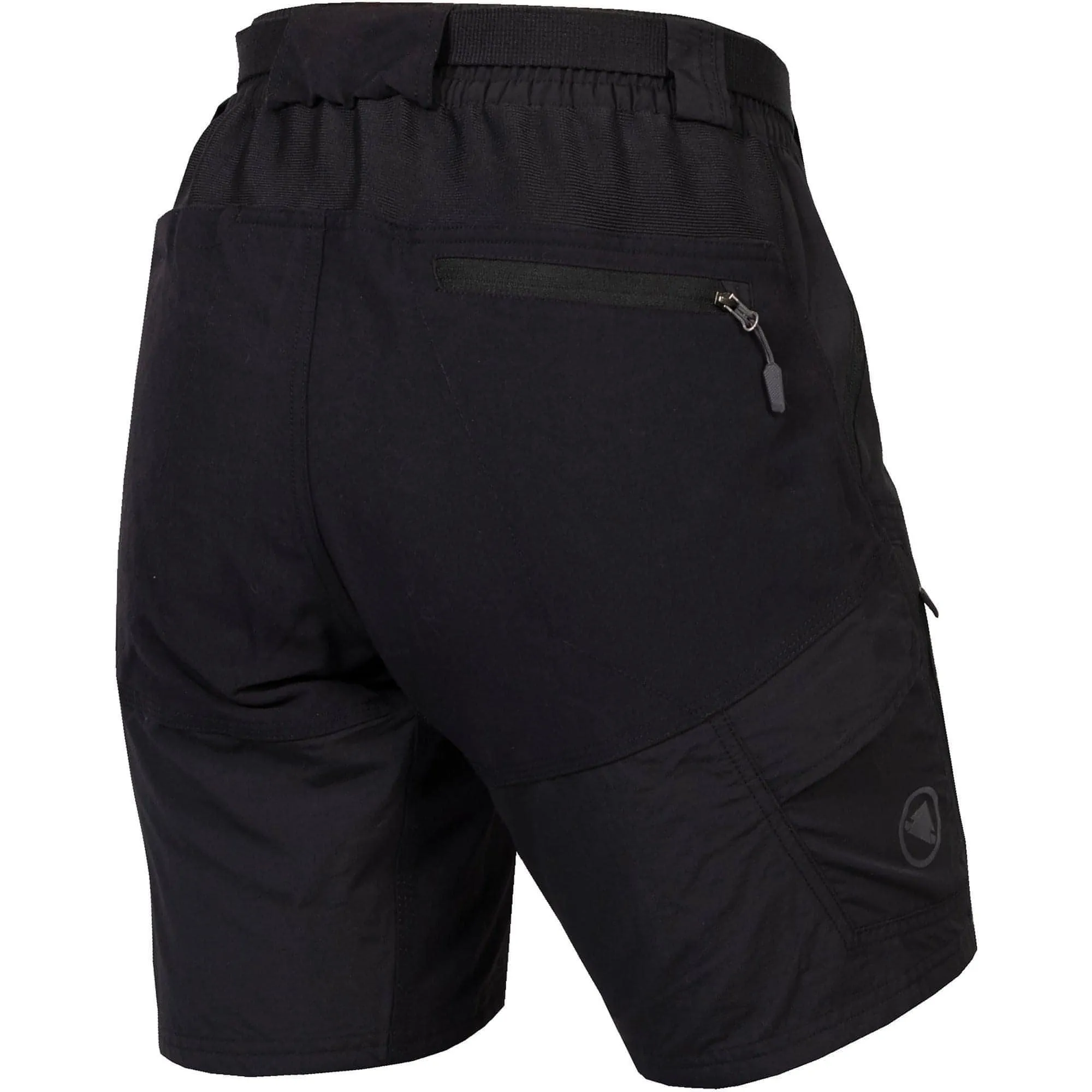Endura Hummvee Womens Baggy Cycling Shorts With Liner - Black Waterproof Feature