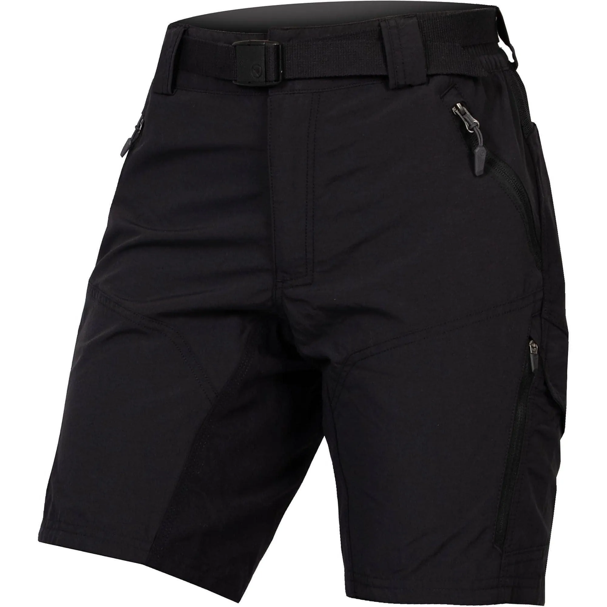 UPFProtection Low Maintenance Fabric Endura Hummvee Womens Baggy Cycling Shorts With Liner - Black