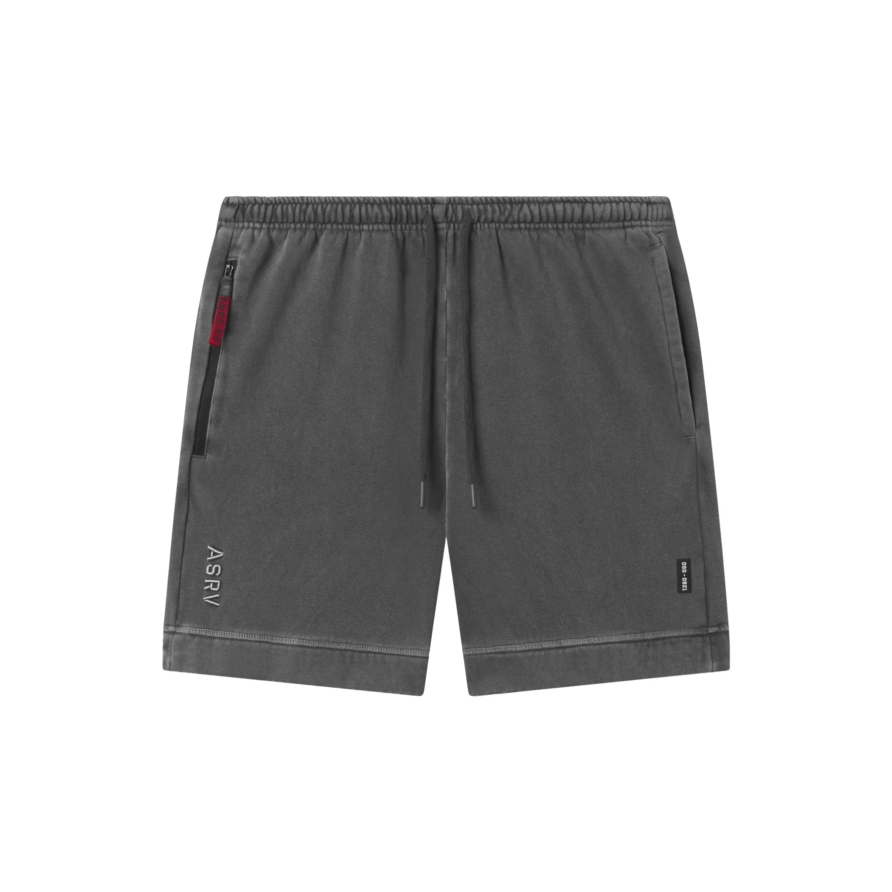 0921. Tech Essential? Sweat Short - Faded Grey Water Repellent Coating