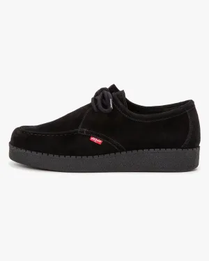 Levi's? RVN Low Red Tab Moc Toe Shoes - Full Black Festival Outfit Everyday
