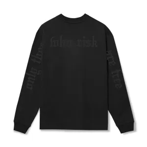 Elastic 0851. Tech Essential? Relaxed Long Sleeve - Black/Black "OTWR"