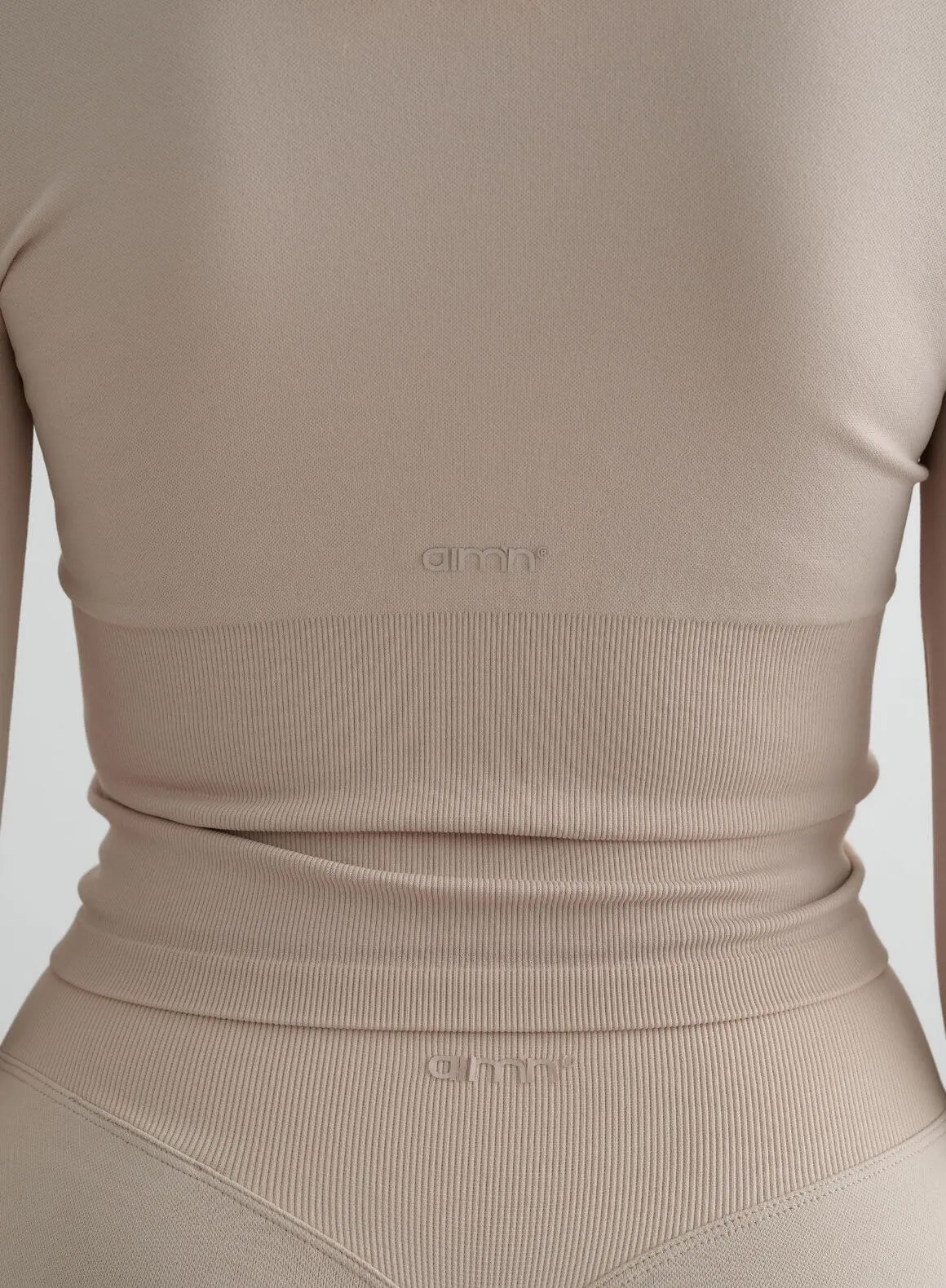 Clay Shape Seamless Zip Jacket Non Restrictive Tailoring