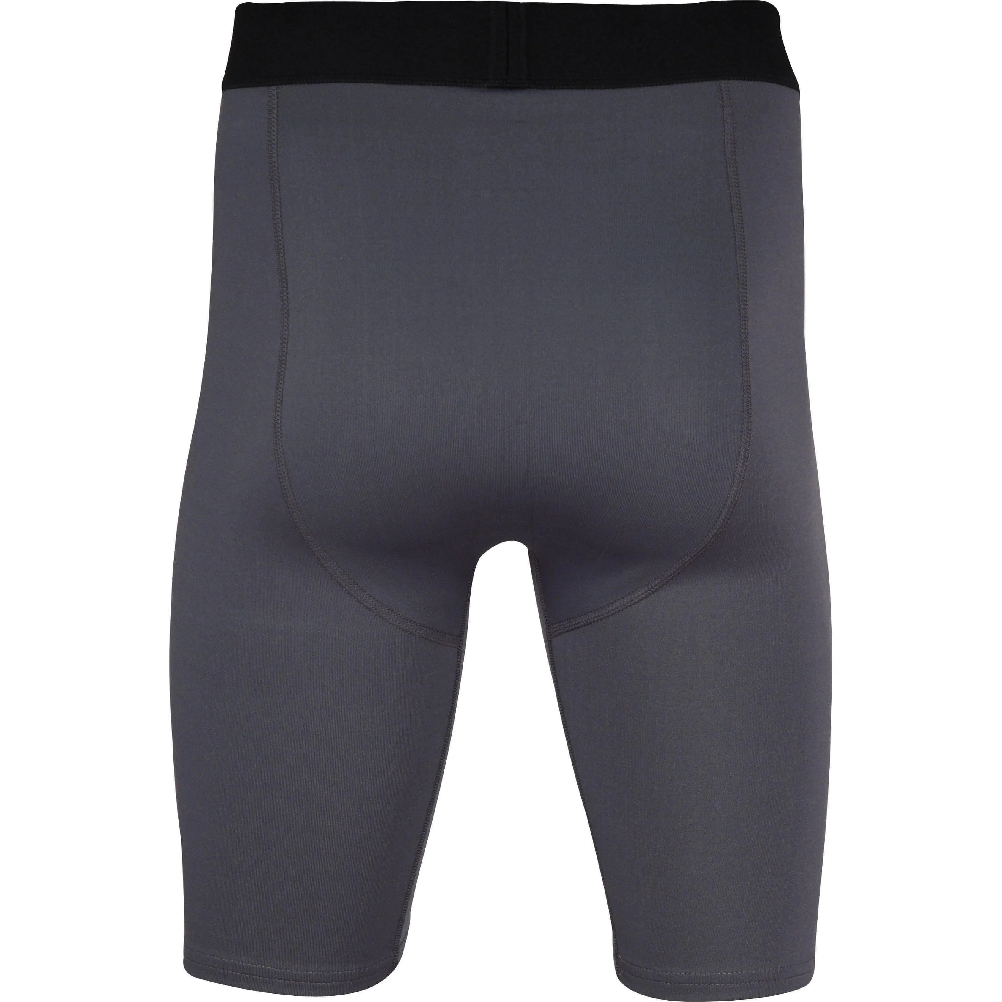 More Mile Warrior Baselayer Mens Short Running Tights - Grey Double Needle Stitching Slip Resistant Inner Lining