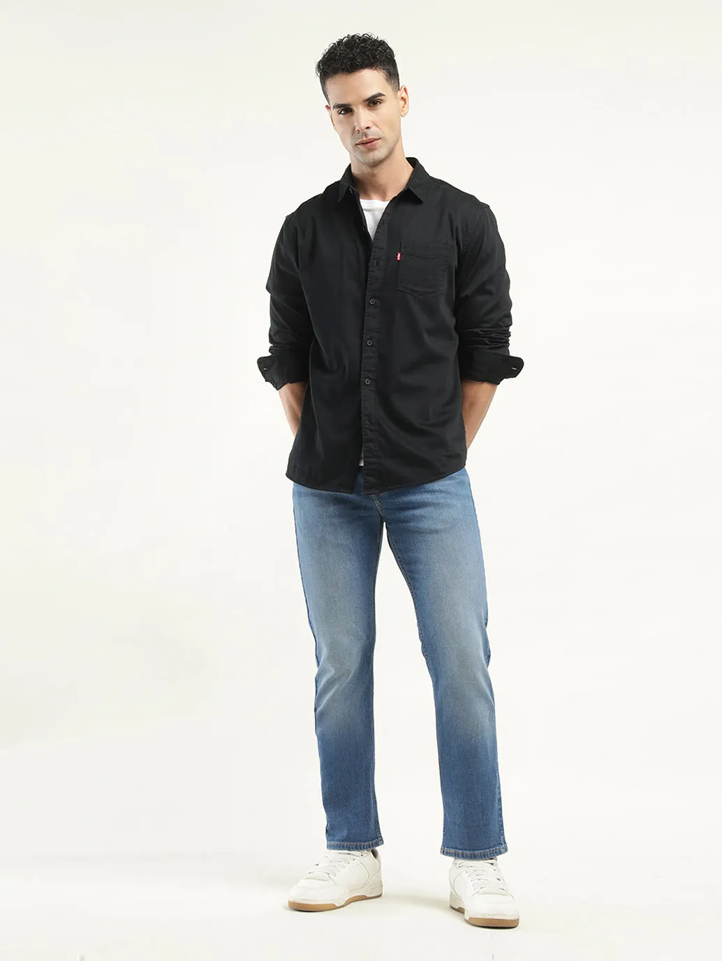 Artist Vibe Everyday Rainy Day Minimalist Pocket Design Men's 511 Indigo Slim Fit Mid Rise Jeans
