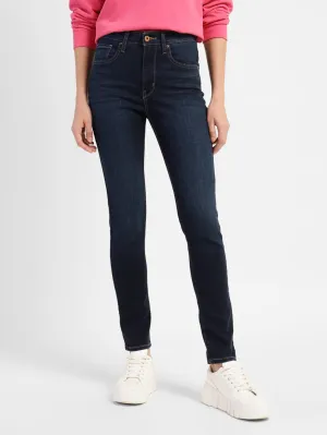 Smooth Feel Women's 710 Blue Skinny Fit Mid Rise Jeans