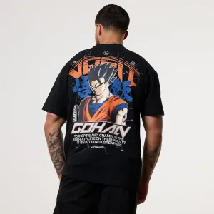 Vanquish DBS Gohan Black T-Shirt dry cleanable stain resistant coating