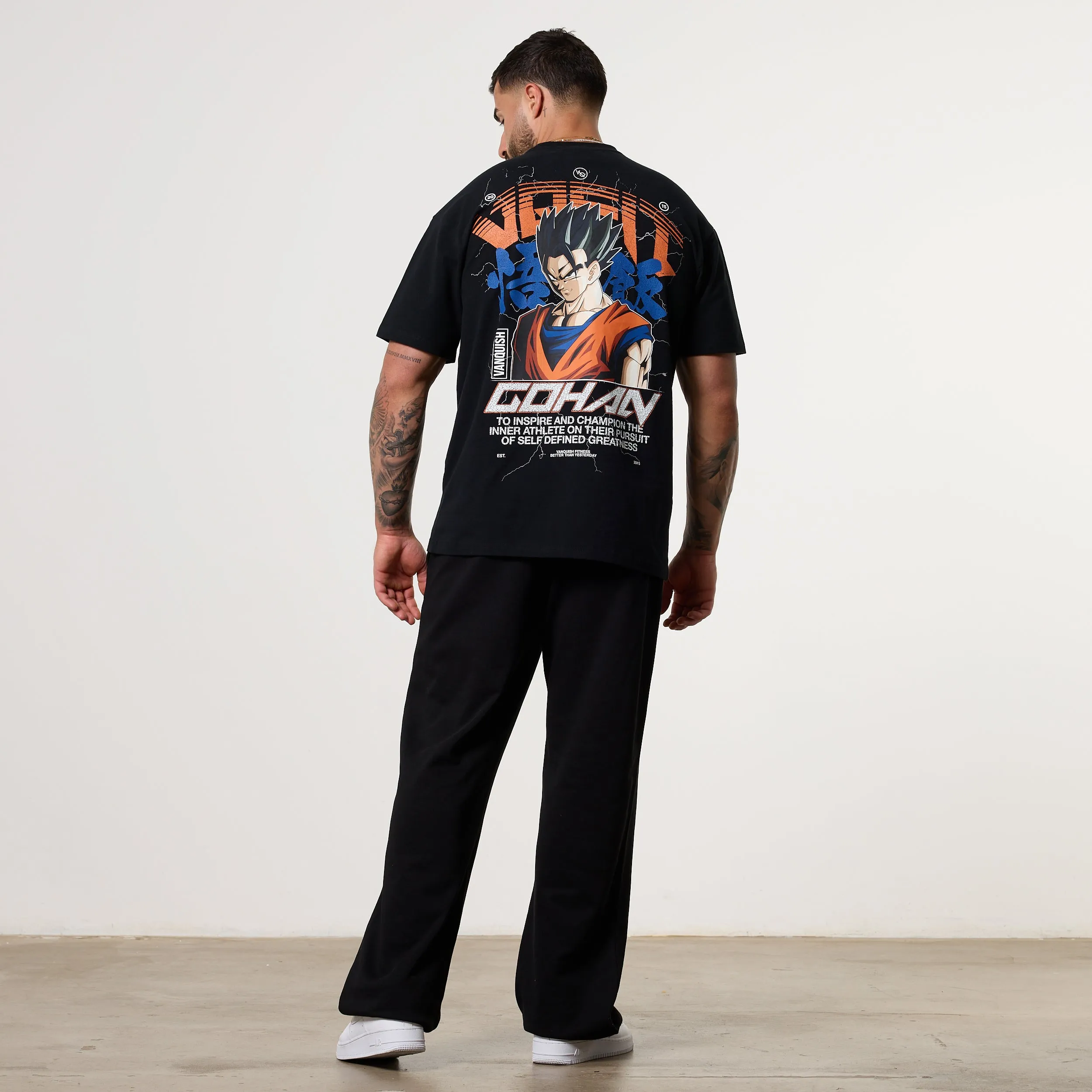 Vanquish DBS Gohan Black T-Shirt Quick Drying