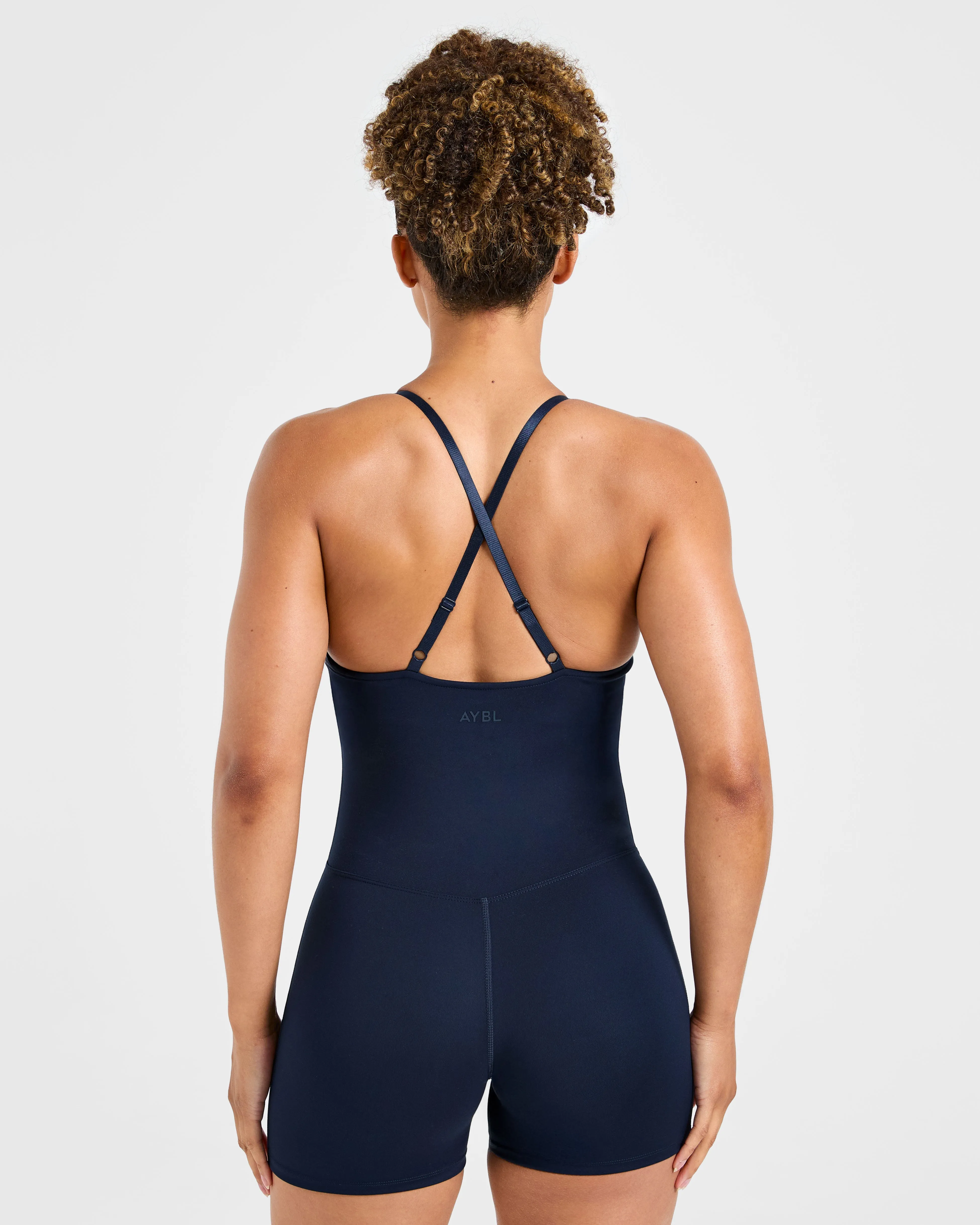 Late Breeze SoftenedEdges Staple Shorts All In One - Navy