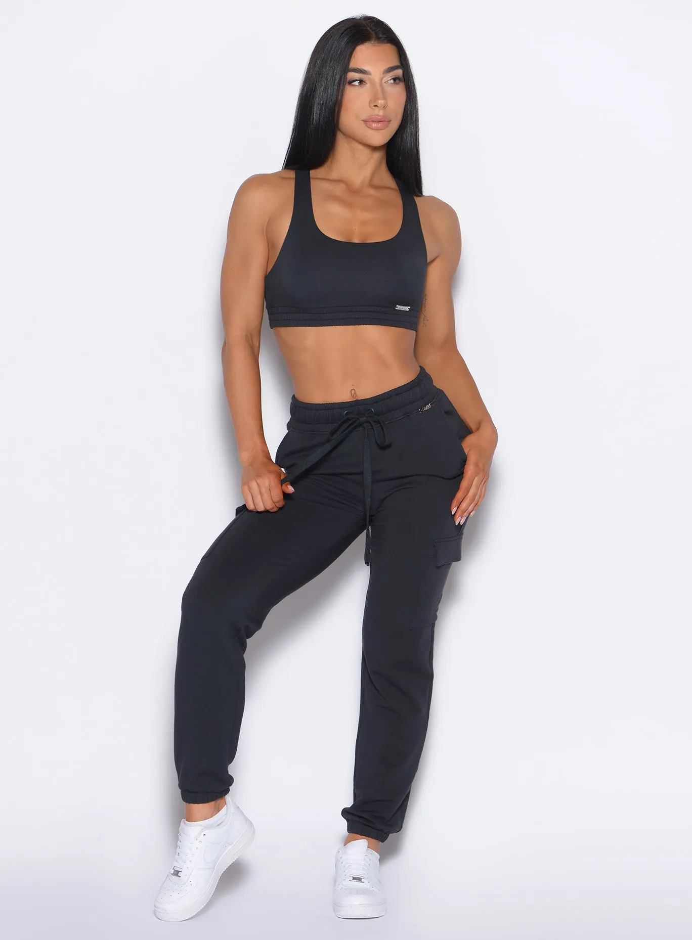 Laser cut Sweat Joggers