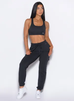 Laser cut Sweat Joggers
