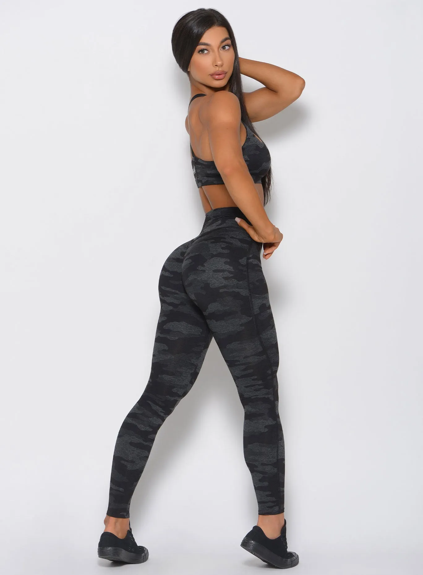 Stylish Fit Sculpted Fit Fit Camo Leggings