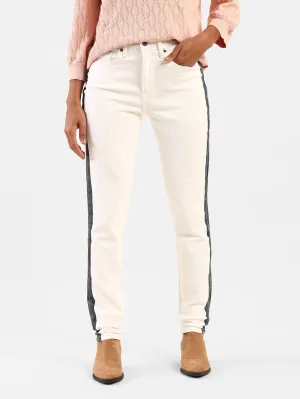 Function Ready Women's 721 White Skinny Fit High Rise Jeans