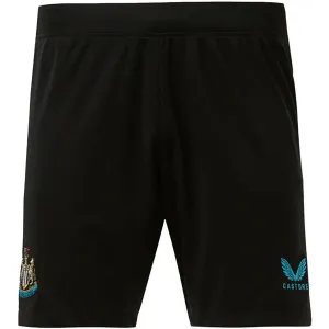 Castore Newcastle United Home Mens Football Shorts - Black Tagless Design Abrasion Resistant Hem