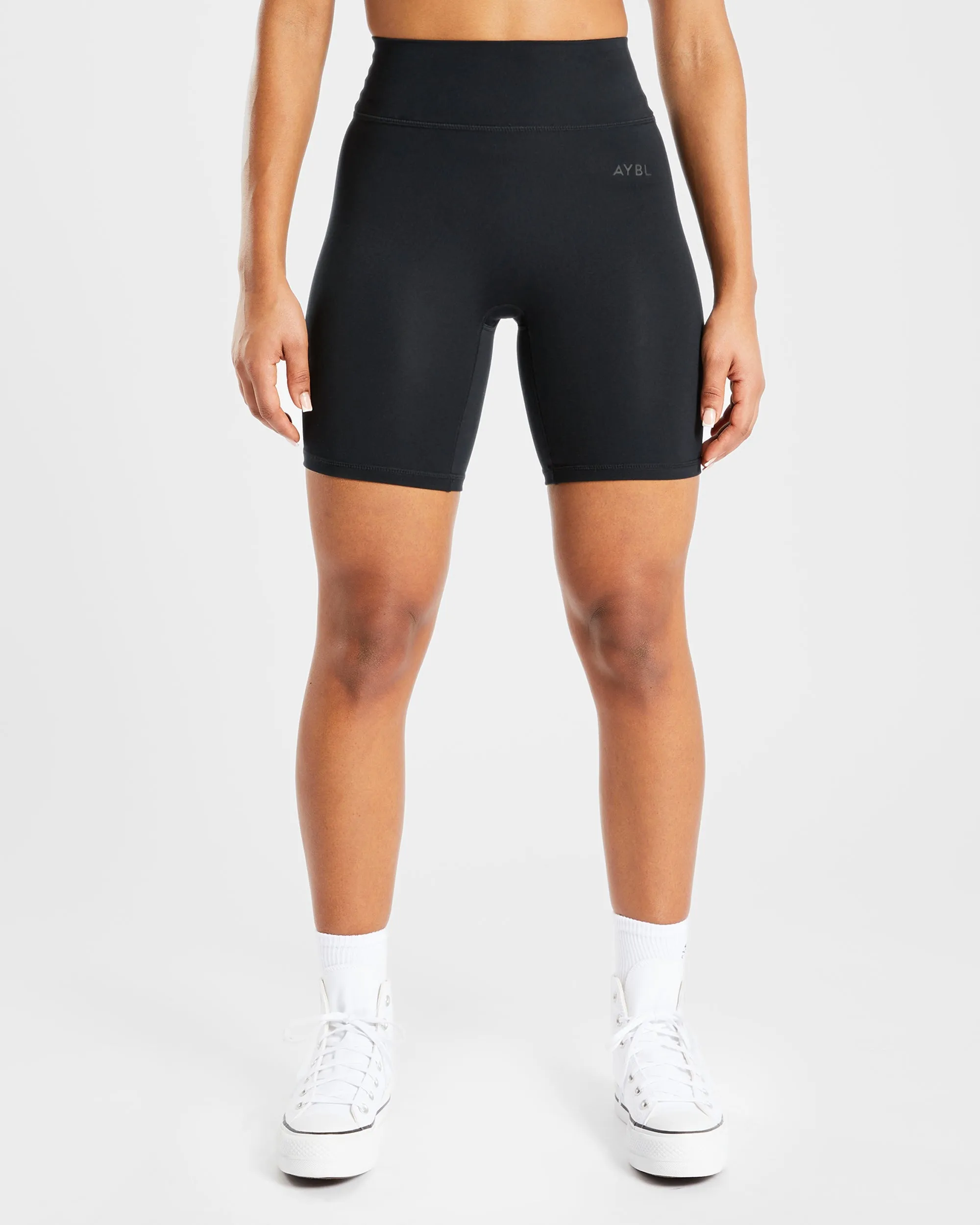Staple Cycling Shorts - Black Elastic cuffs Walk Easy