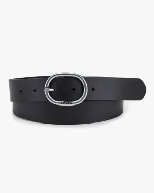 Levi's? Womens Hermosilla Leather Belt - Black City Walk Smart Casual Trend Setter Road Trip Casual