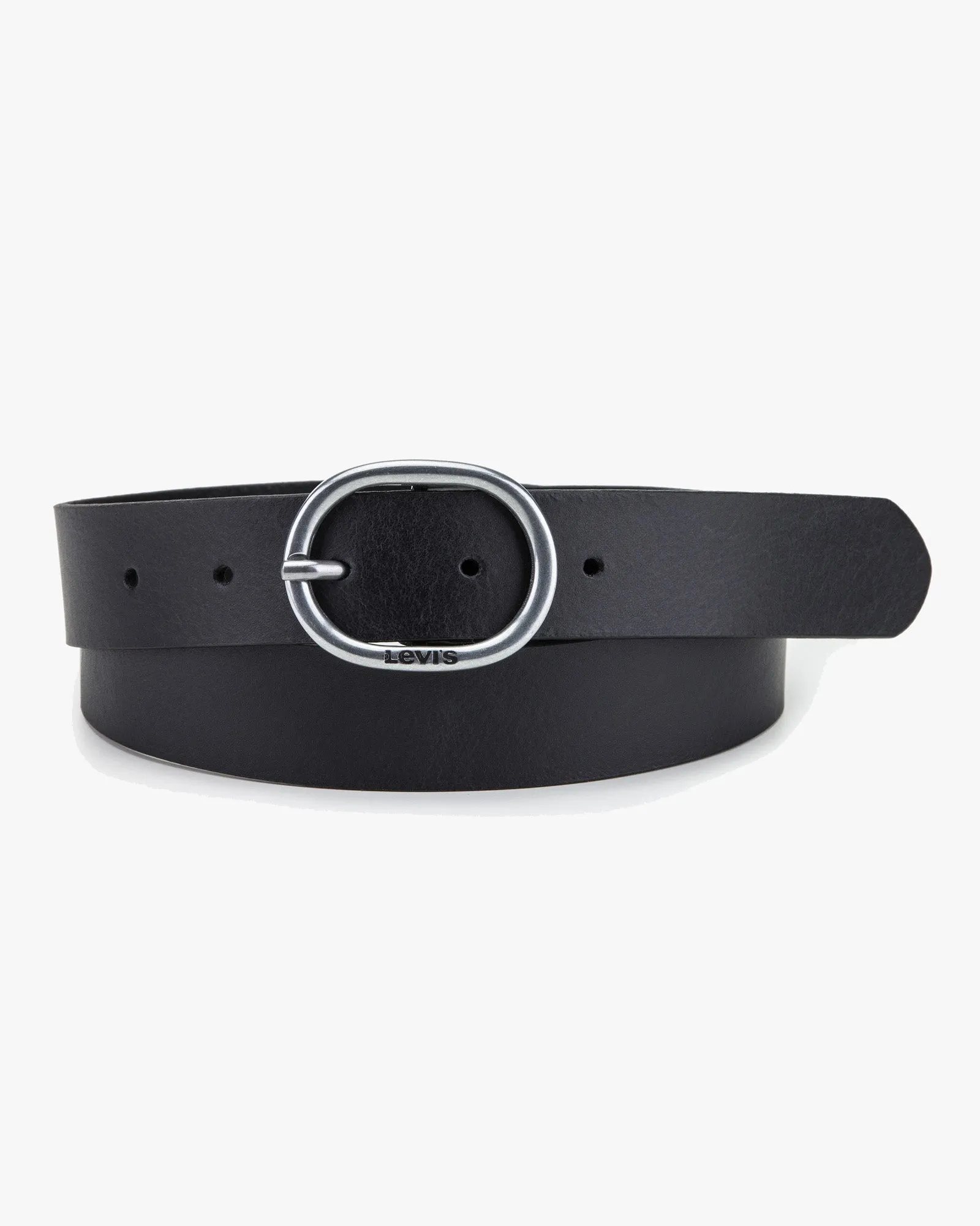 Levi's? Womens Hermosilla Leather Belt - Black Go-To Choice
