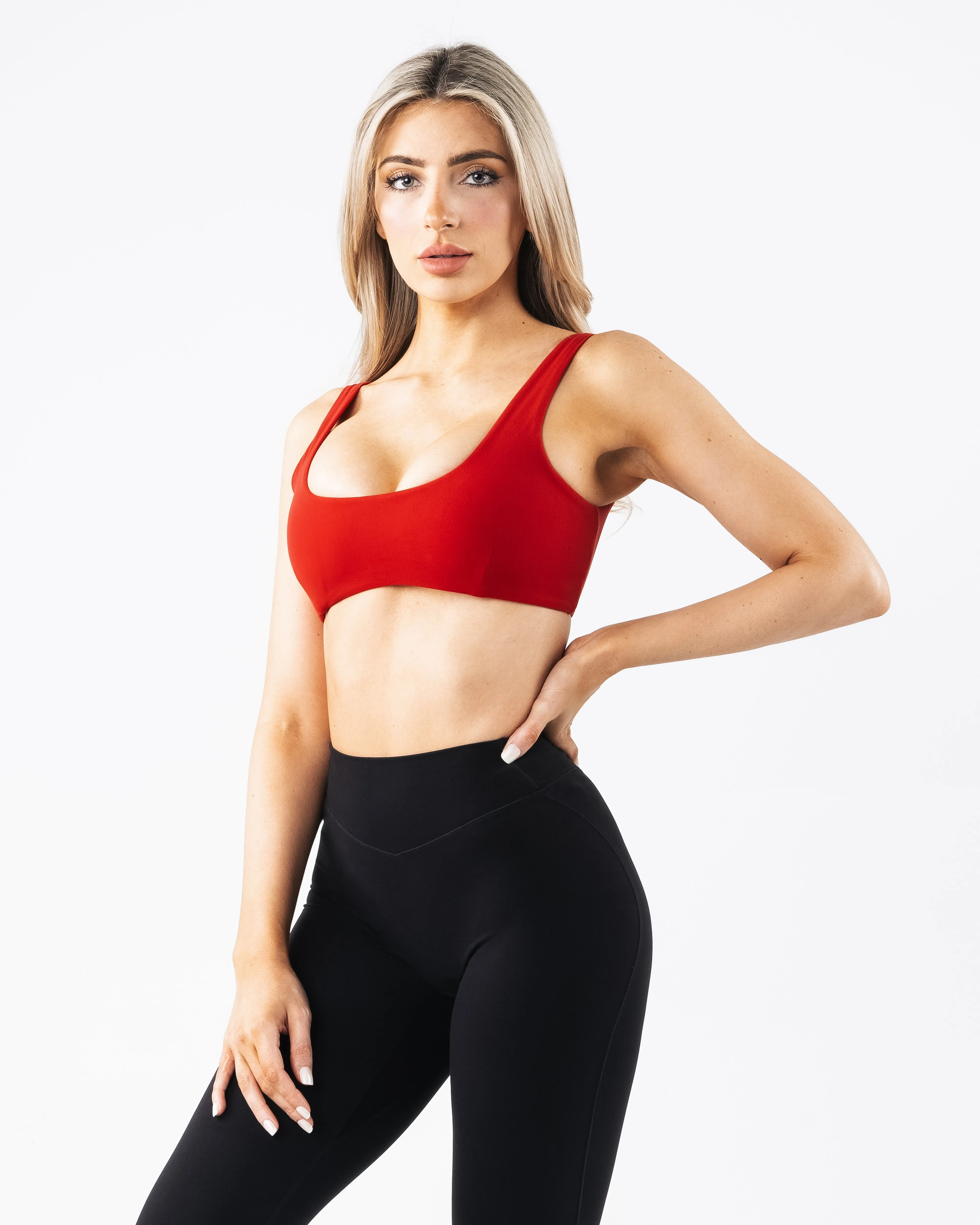 Olivia Sculpt Bra - Carmine Gray sports outfit Comfortable Wear