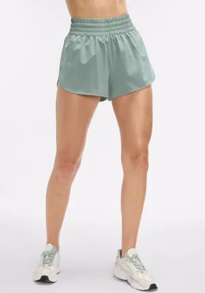 Casual Comfort Designer Style High Rise 3" Run Short