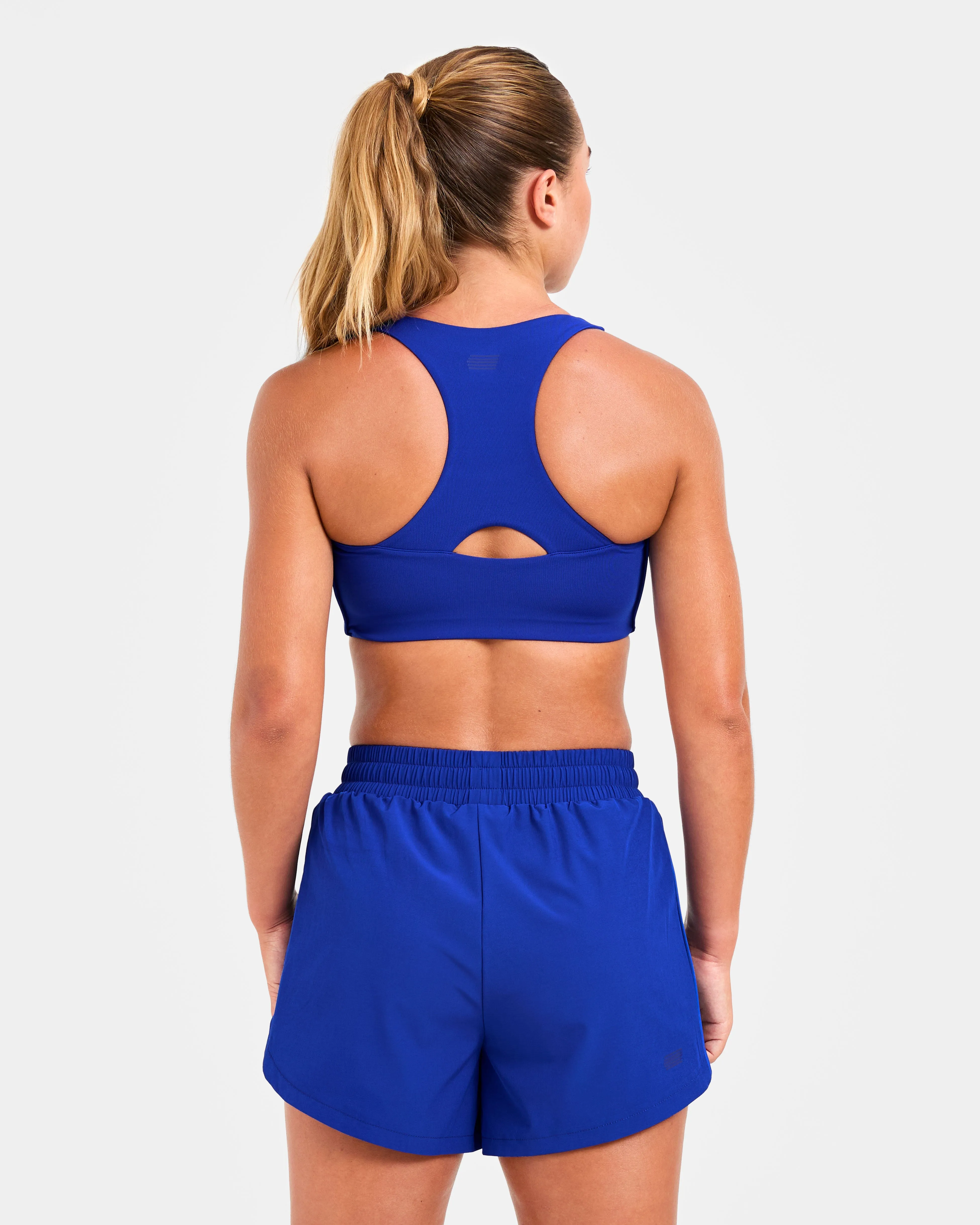 Run Sports Bra - Cobalt Comfortable Structure