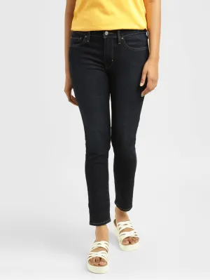 Durable piece Women's 711 Blue Skinny Fit Mid Rise Jeans