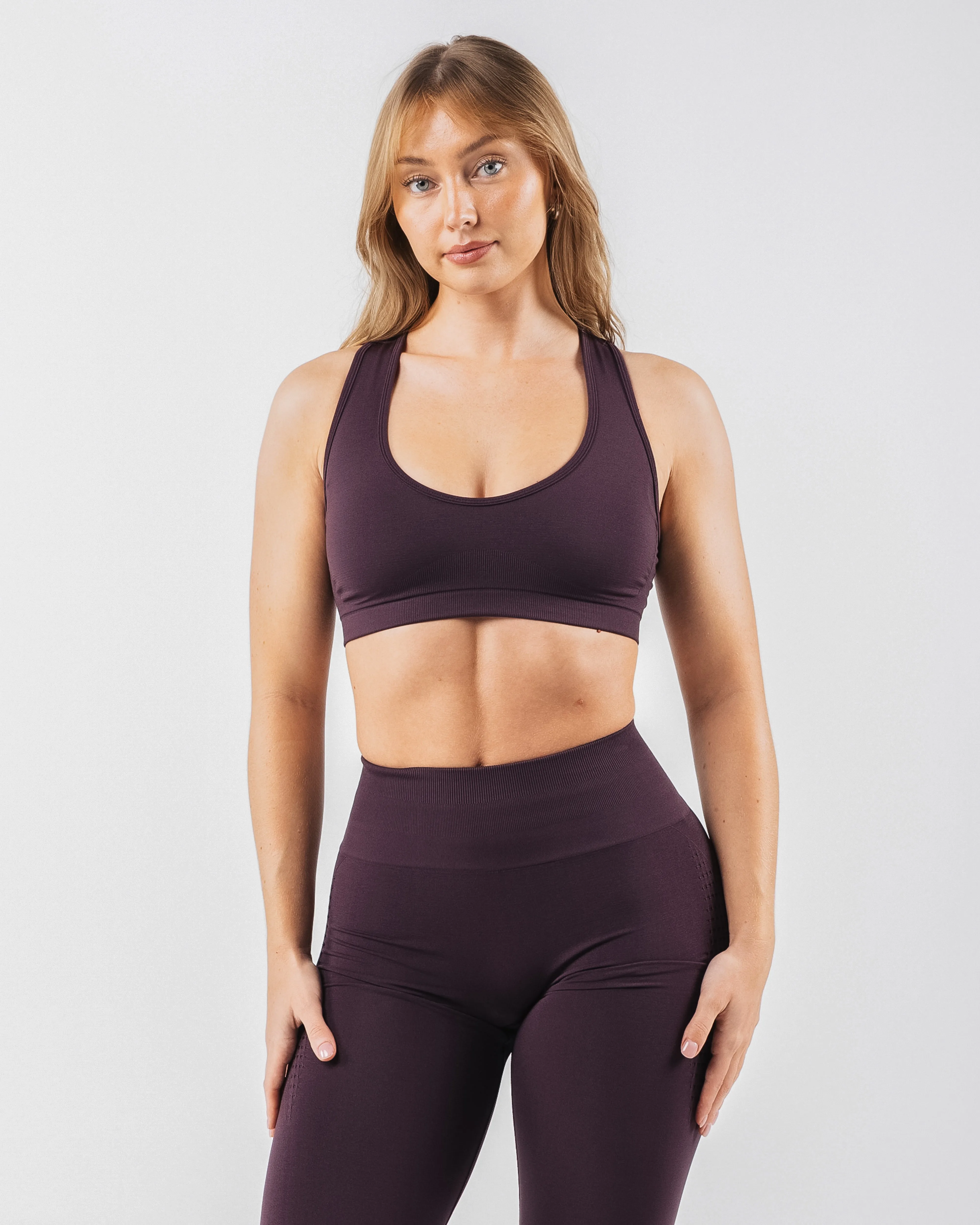 Amplify Contour Bra - Black Garnet Supportive Band Durable Fit