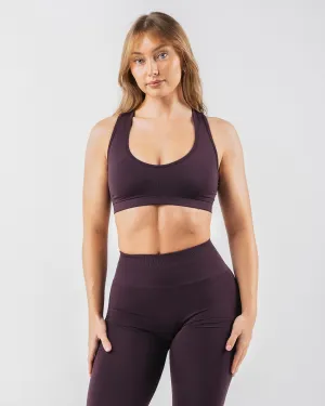 Amplify Contour Bra - Black Garnet Supportive Band Durable Fit