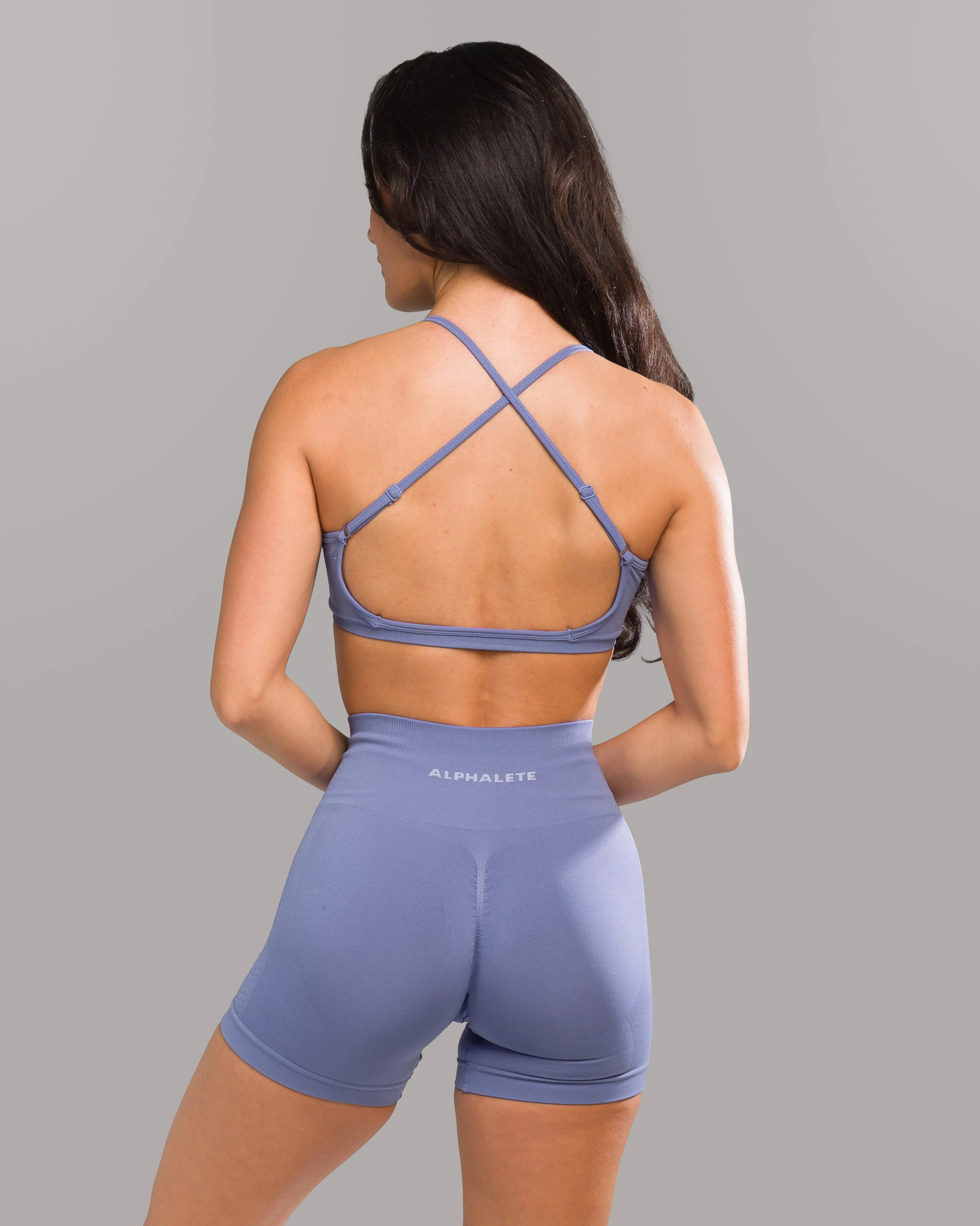 Amplify Open Back Bra - Bluebonnet Postpartum