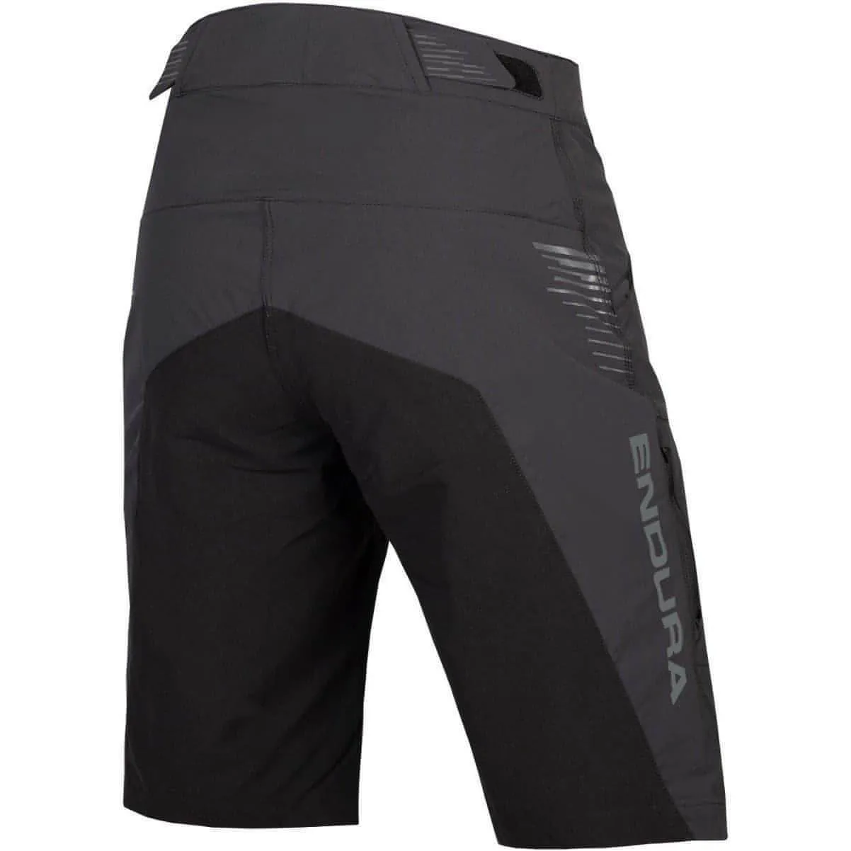 Endura Singletrack II Mens Baggy Cycling Shorts - Black Classic Cut checkered pattern