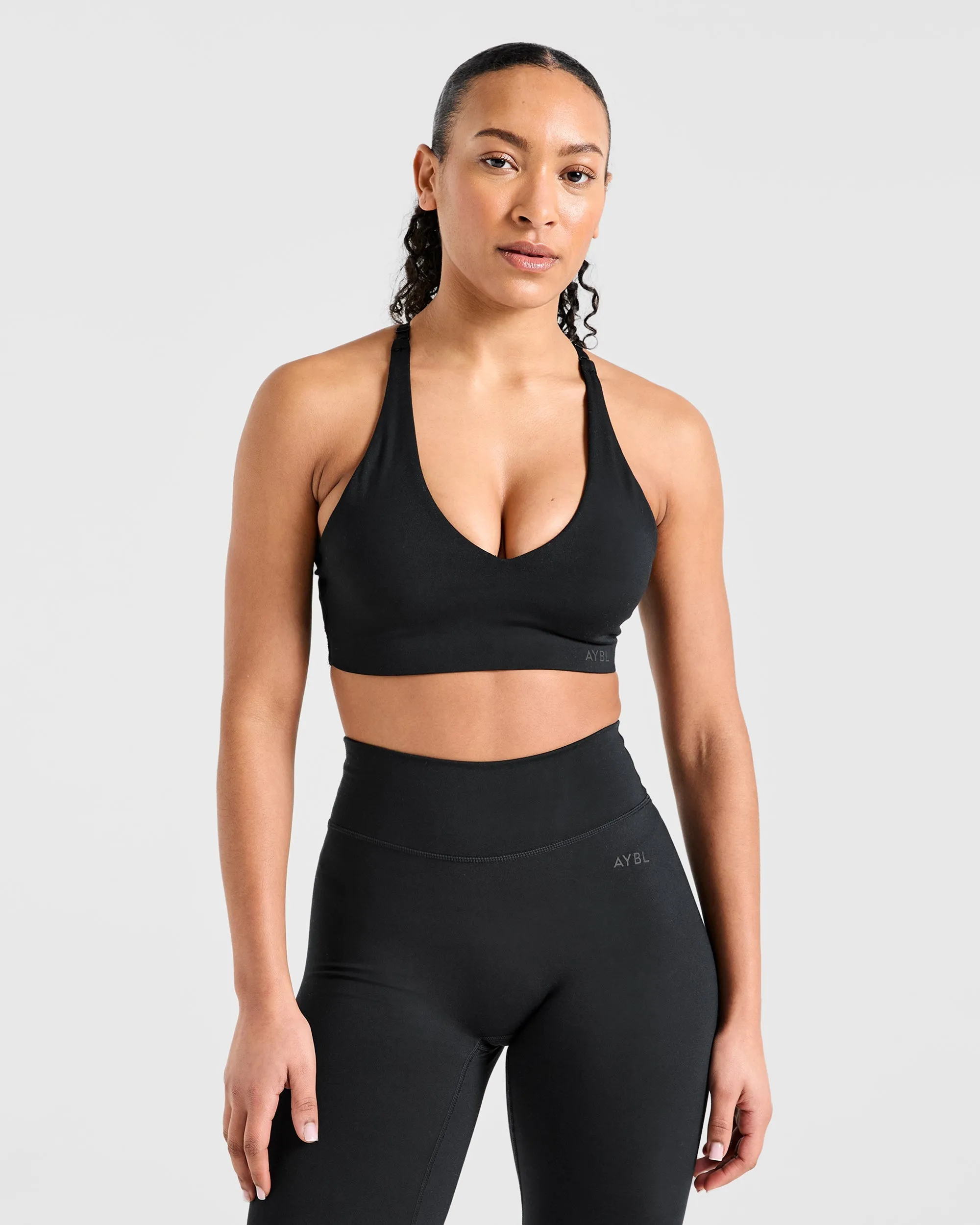 Sweat Guard Technology Staple Sports Bra - Black