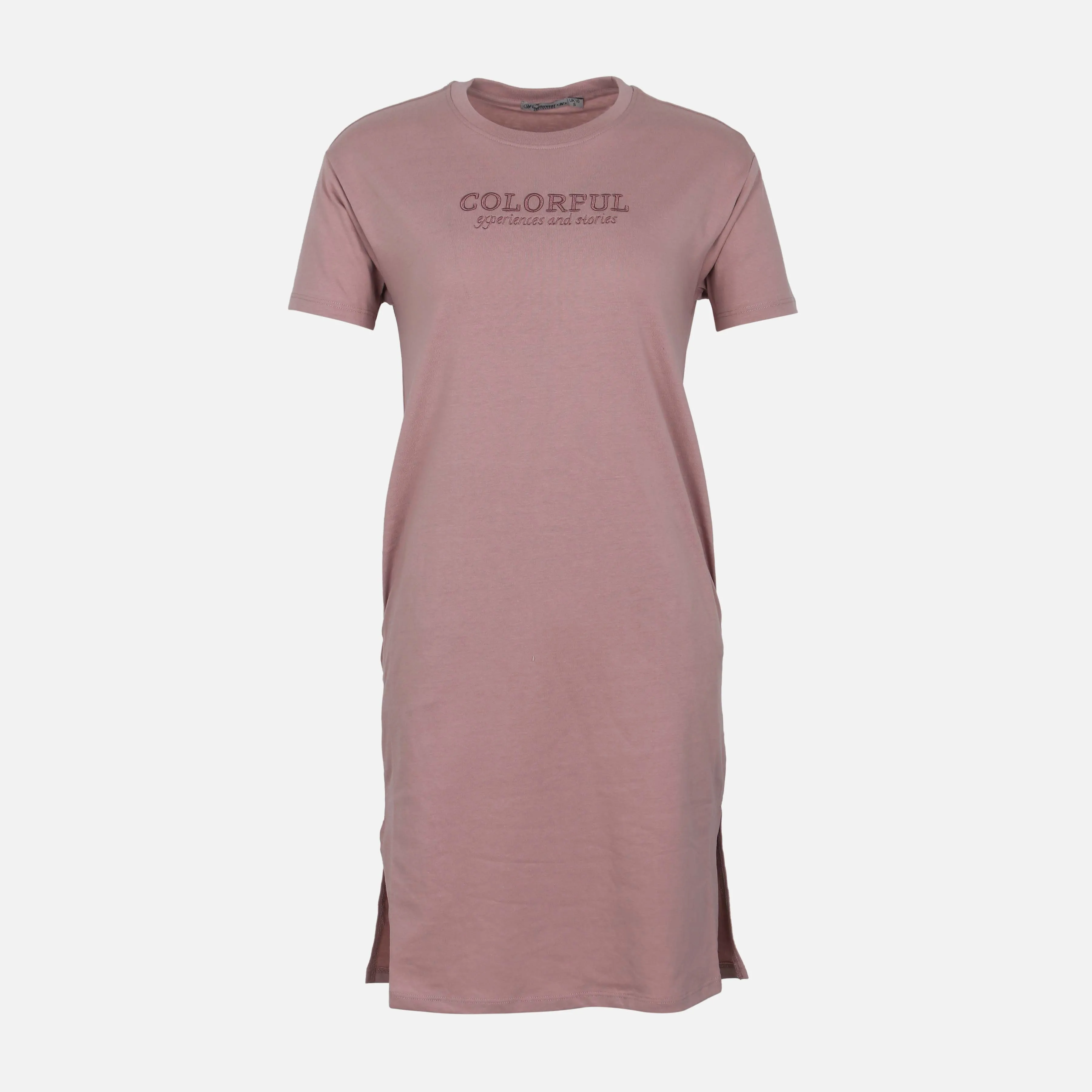 LADIES LONG BODY DRESS Organic Cotton Moon Beam