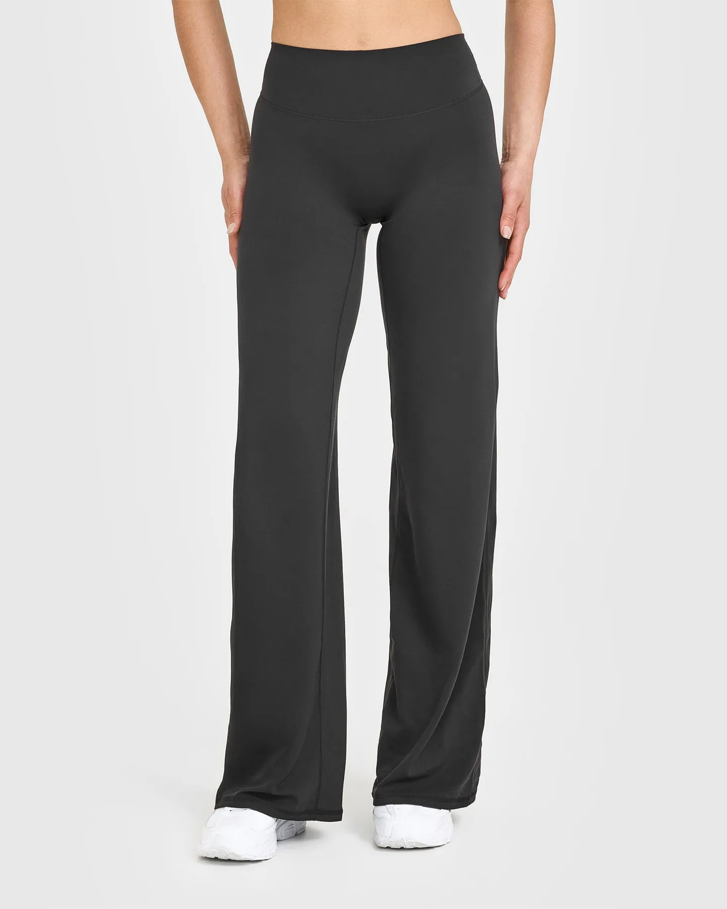 StaticFreeFabric SoftMotion? Straight Leg Bottoms | Soft Black ZeroIrritationLabels Open Heart