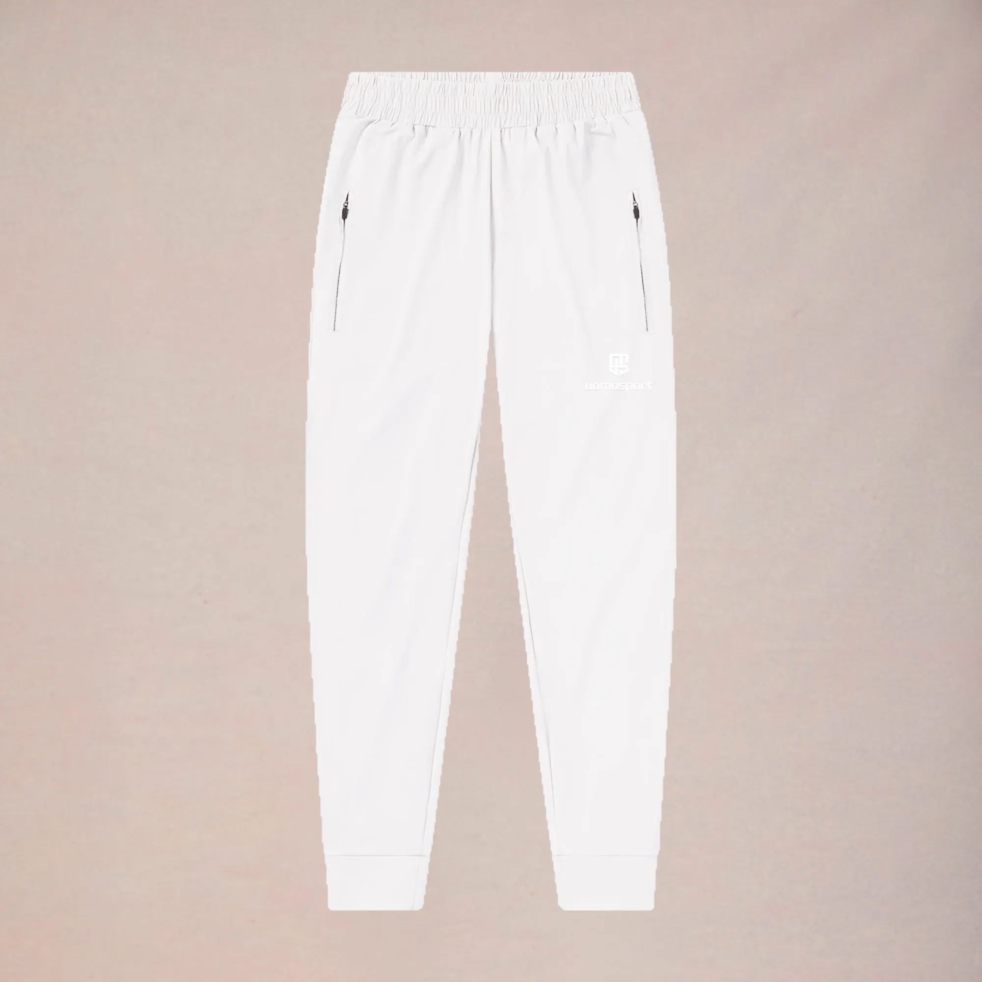Jogger Moda Pant - Bianco Straight Leg ExpandableSidePanels