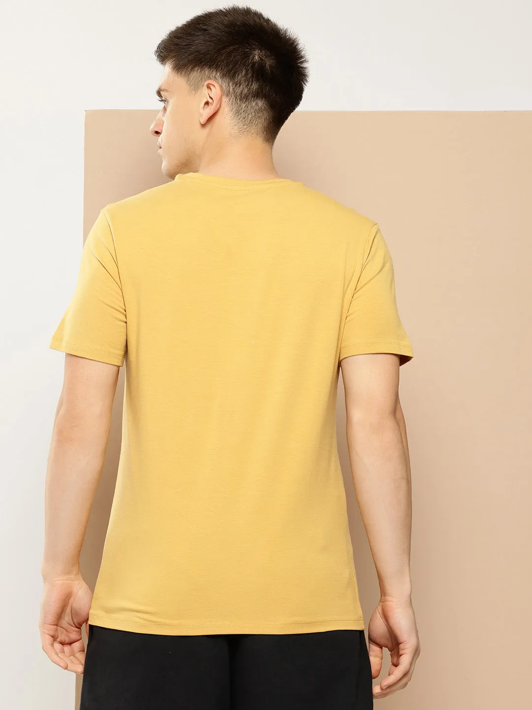 Cotton Lycra Tee Play Mode Thick Fiber
