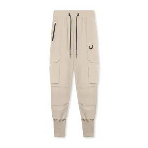 Basic Utility Petite Fit 0825. Tetra-Lite? Cargo High Rib Jogger - Beige