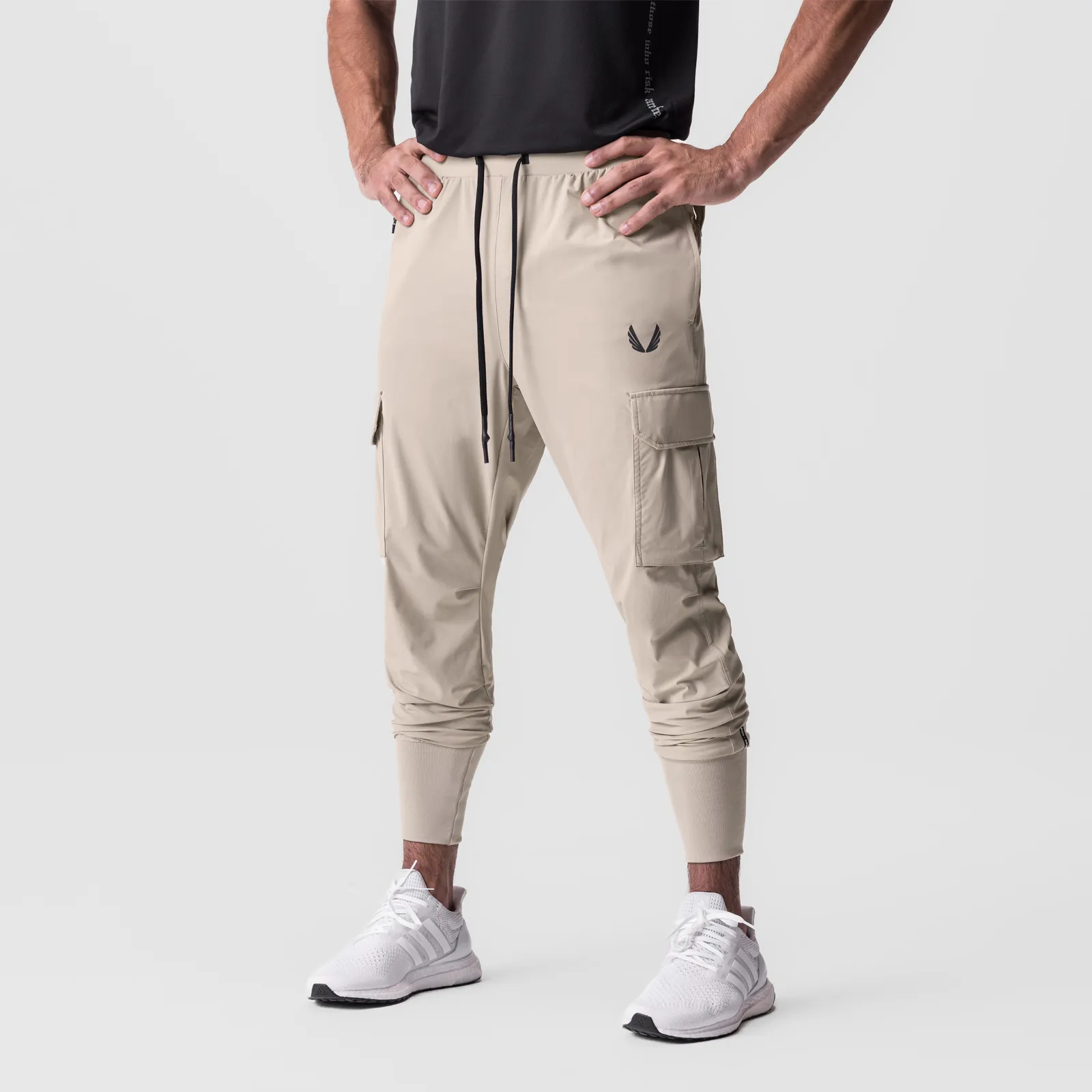 Anti Static Lining 0825. Tetra-Lite? Cargo High Rib Jogger - Beige