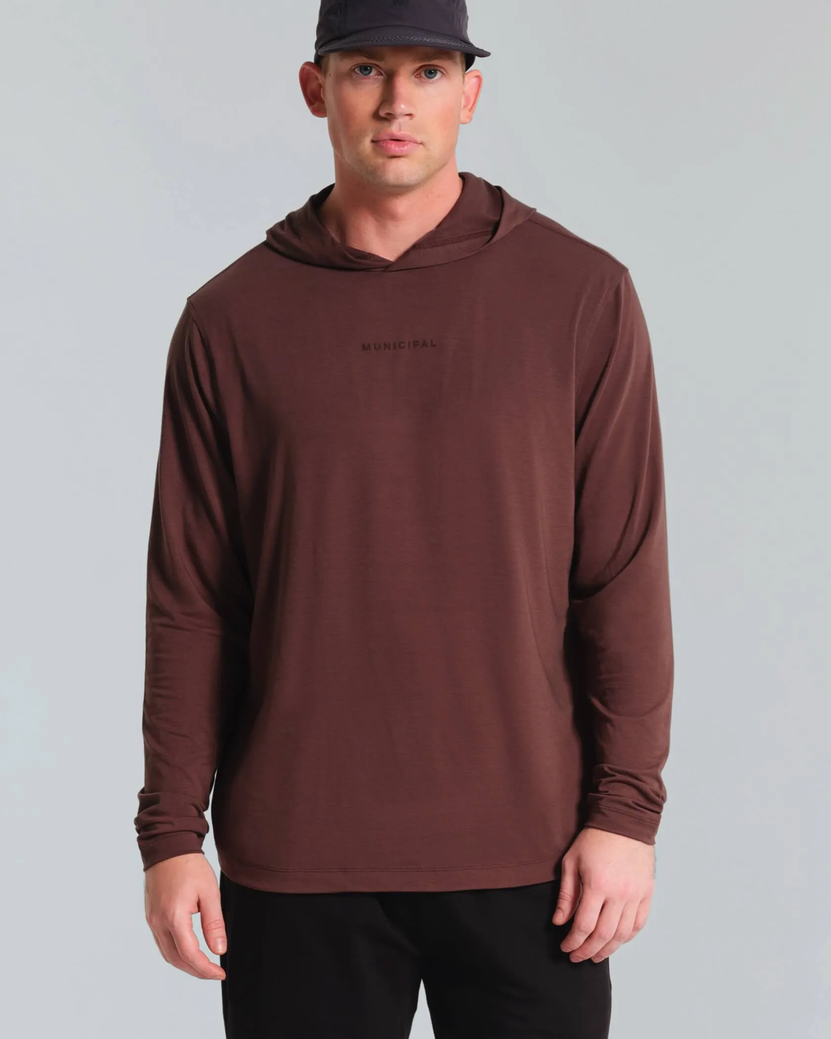 Calm Wave Sport Utility LS Hooded T-Shirt