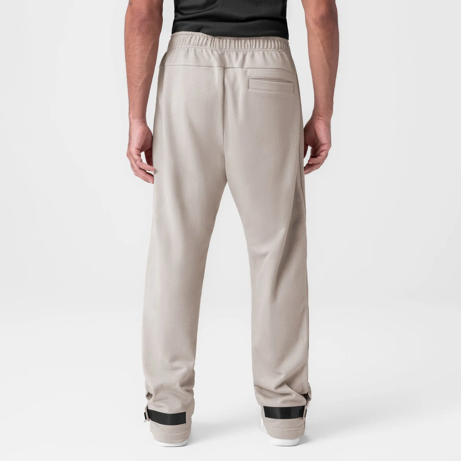 0998. Herringbone Terry Snap Button Sweats - Chai City Vibe Organic Cotton Blend