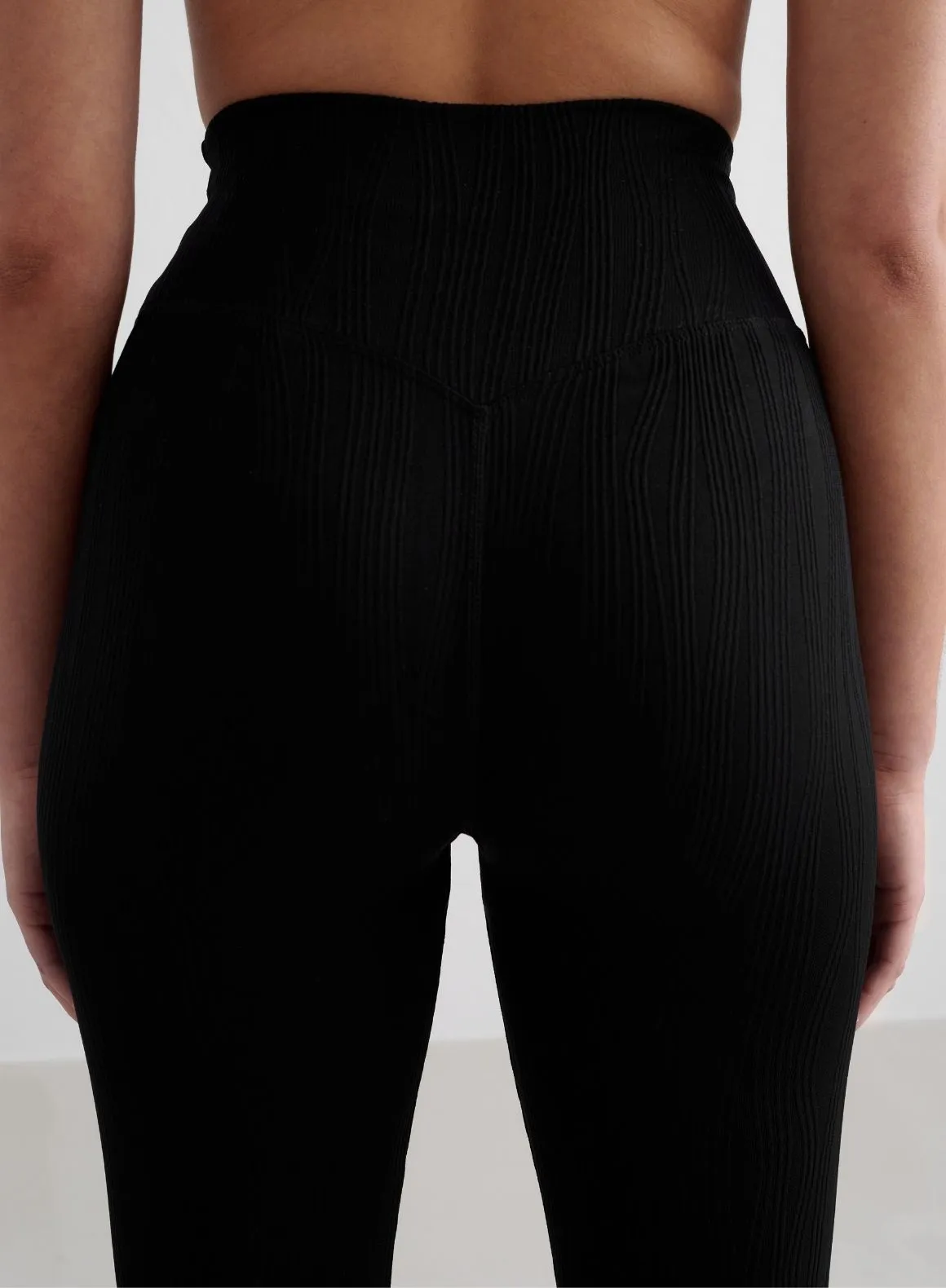 Timeless Look Unisex Style Body Shaping Black Tulip Tights