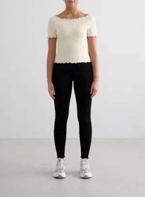 Black Tulip Tights simple design