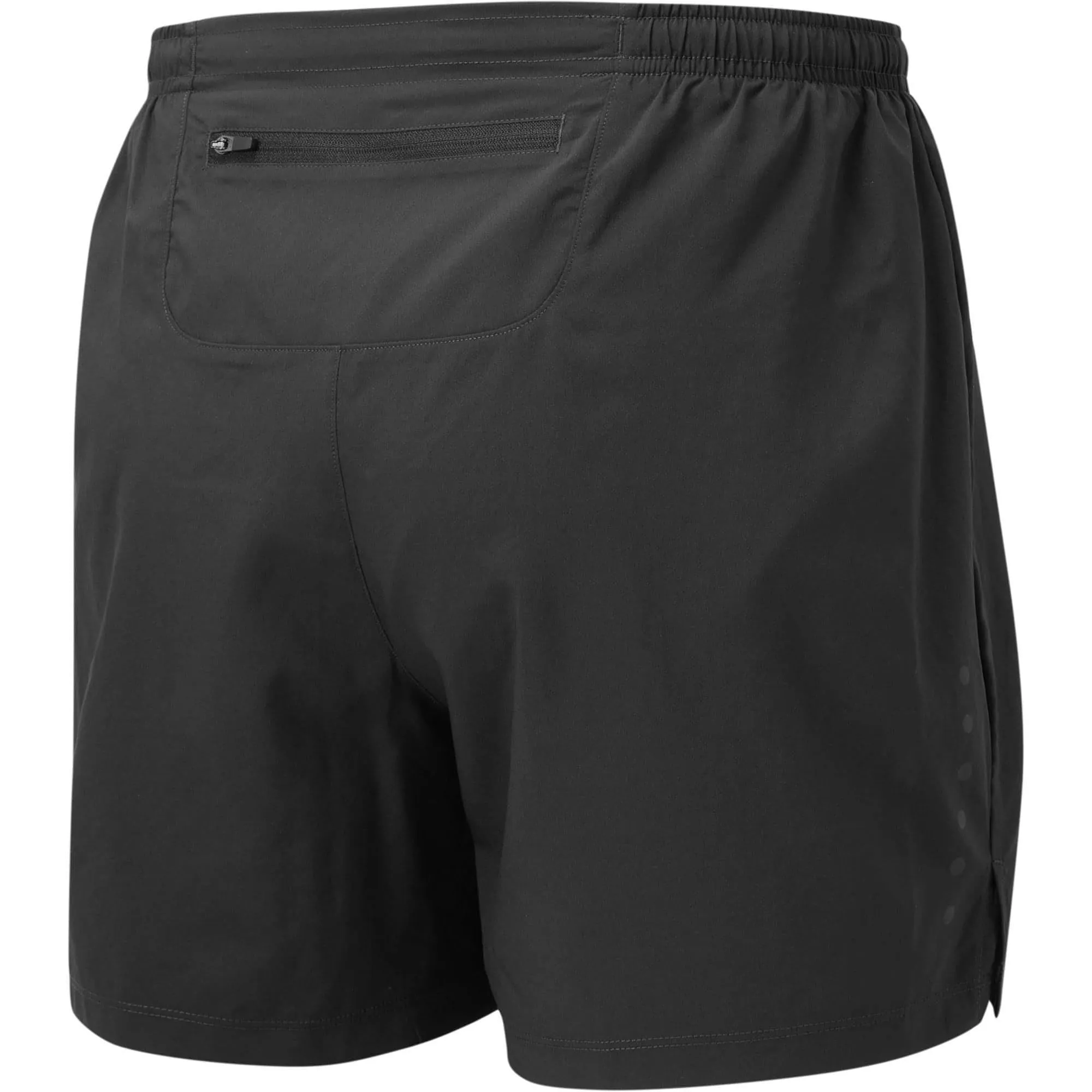 moisture - wicking Ronhill Core 5 Inch Mens Running Shorts - Black