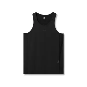 Detection - sensitive Exclusive 0809. Supima? Mesh Panel Training Singlet?- Black