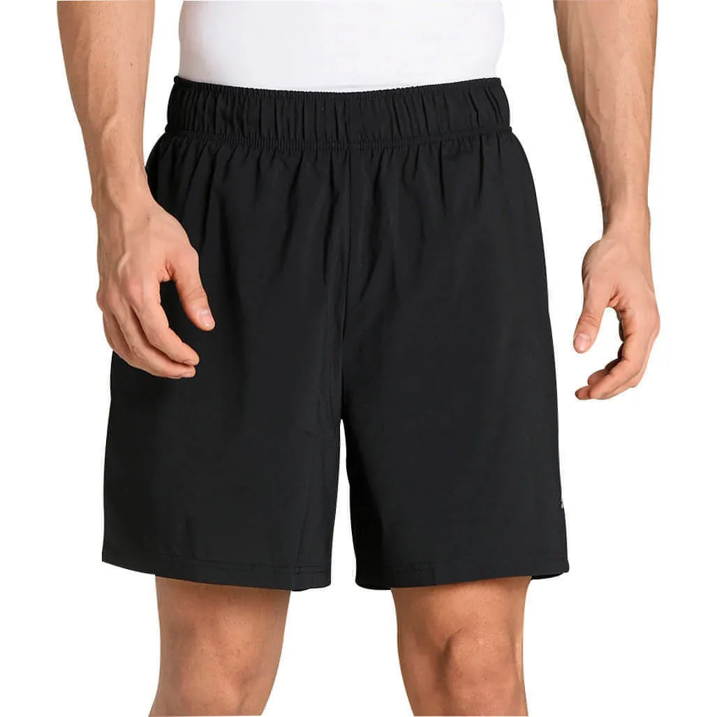 Moisture wicking Non Binding Leg Openings Puma Favourite 2 In 1 Mens Running Shorts - Black