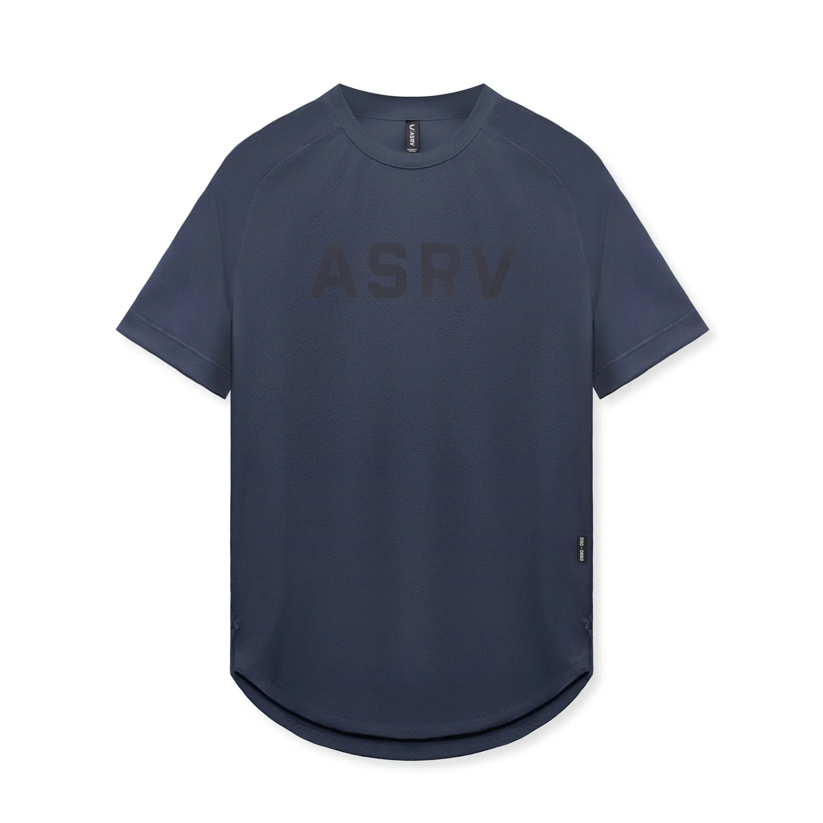 Skin Friendly Blends Elegant 0660. AeroSilver? Established Tee - Navy "ASRV"