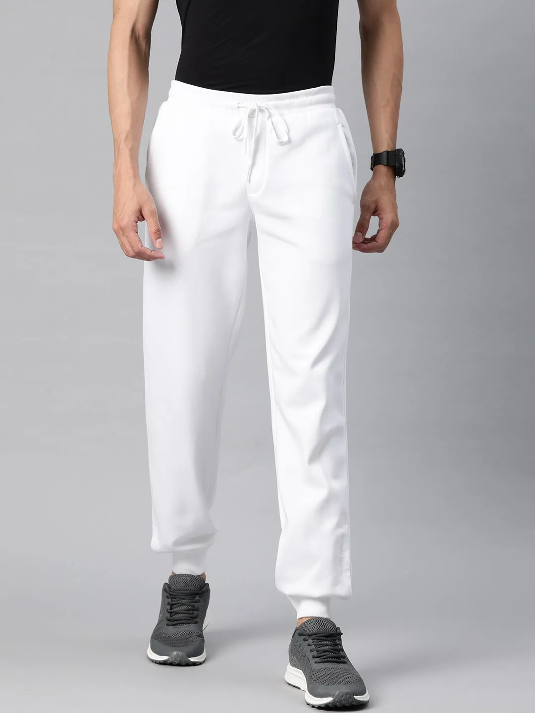 Quick Motion Rubberized grip Alcis Men Solid Regular Fit Joggers