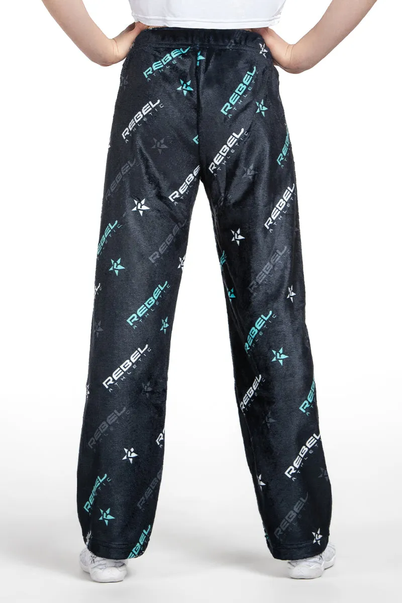 AbrasionResistantFabric Plush Lounge Pant in Aqua Rebel Level