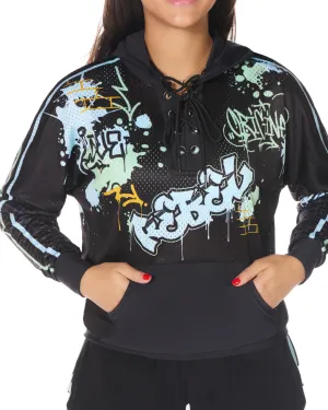 Boss Vibe Turn it Up Cutout Pullover