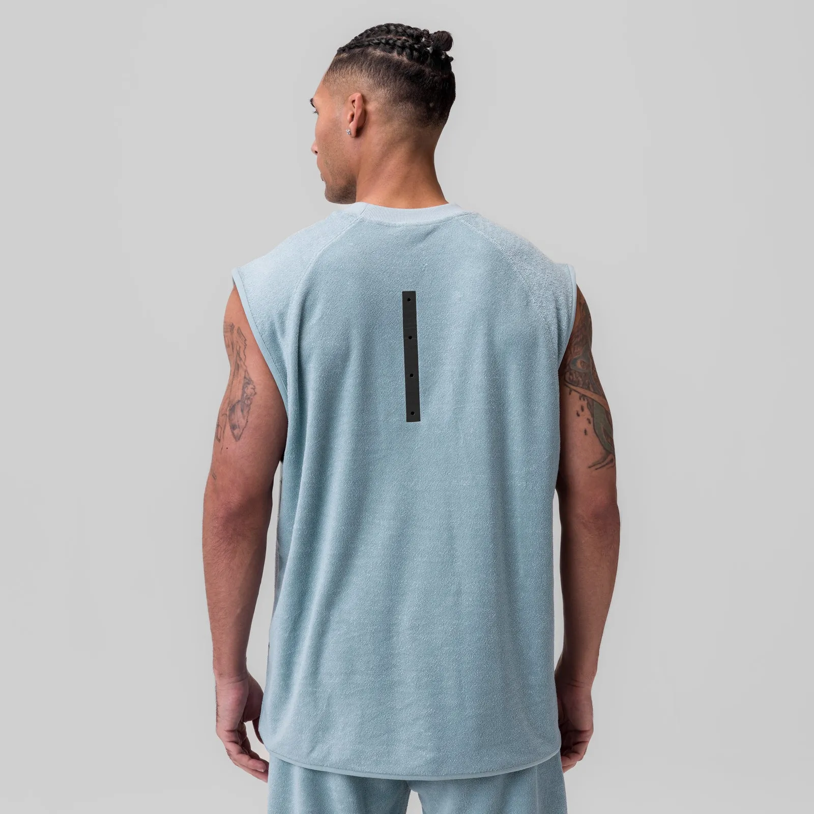 1092. Towel Terry Cutoff - Light Sky quality service
