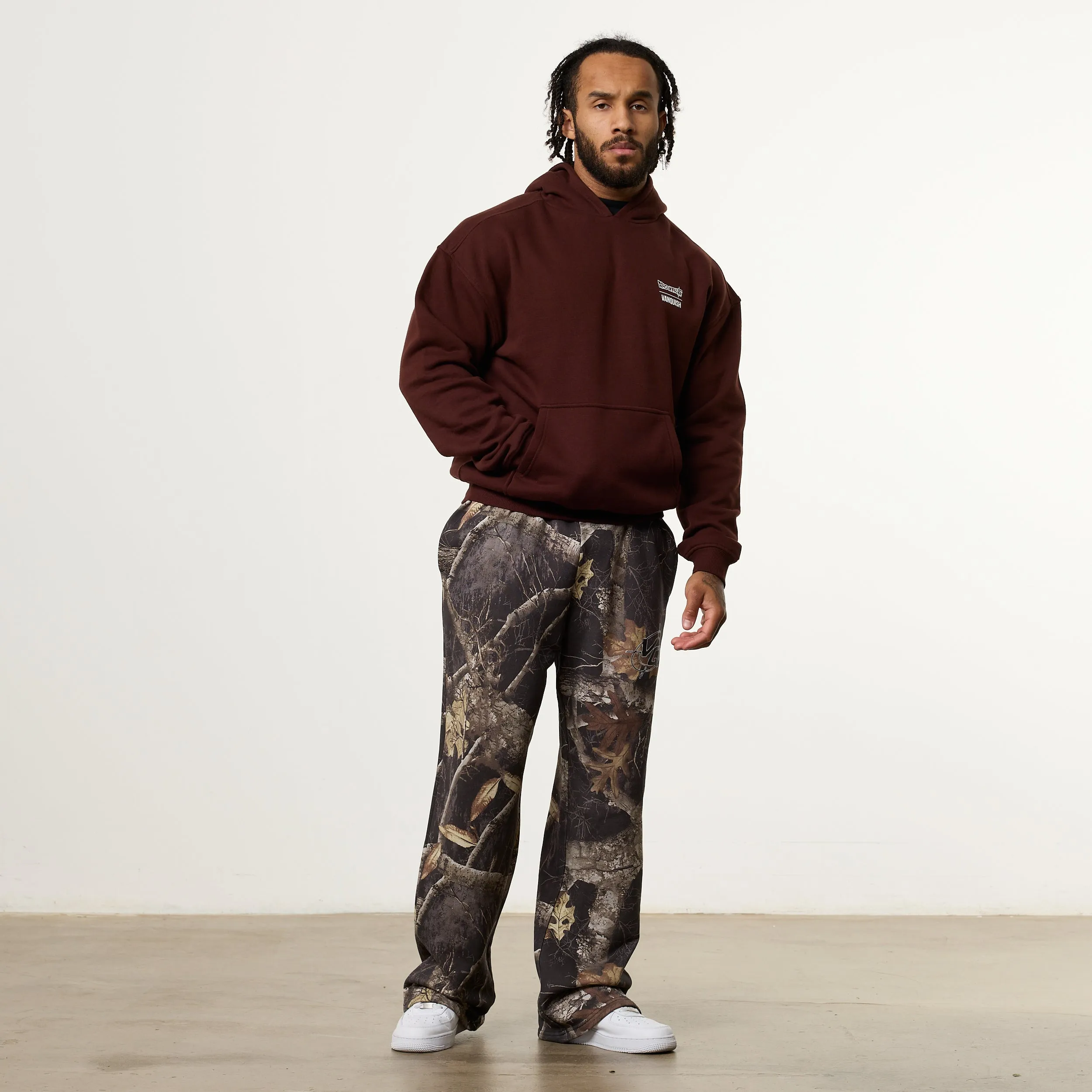 Semi Formal informal gathering Vanquish DBS Trunks Brown Hoodie
